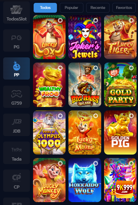 9k999 Cartão de Jogos 1